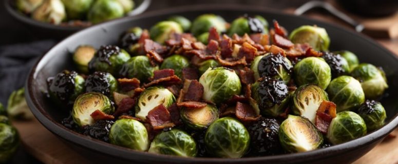 Delicious Bacon-Balsamic Brussels Sprouts Recipe