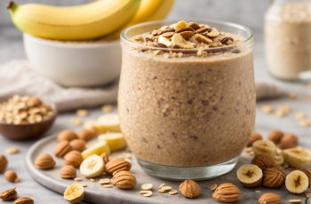 Irresistible Peanut Butter Overnight Oats