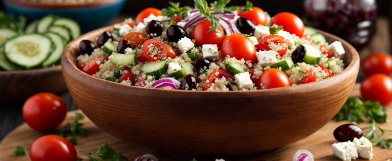 Greek Quinoa Salad Recipe